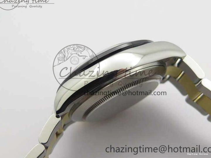 1230 FlexibleFit Daytona SS YG Ceramic Bezel JH Best Edition Gold Dial On SS YG Bracelet A 3528